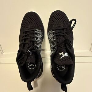 APL Women's Black White Sneakers Shoes 6.5